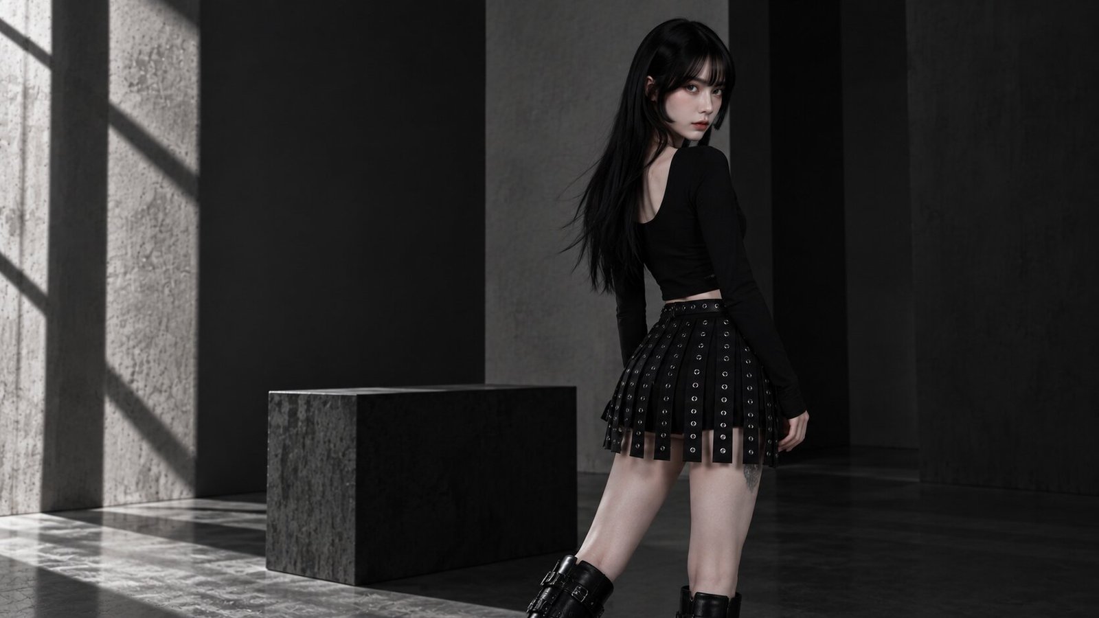 ABYSS STRAP SKIRT2